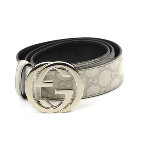 white gucci belt mens|authentic Gucci men.